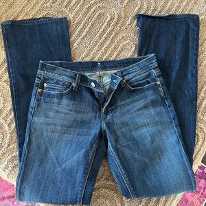 7 For All Mankind Women's Medium Blue Jeans